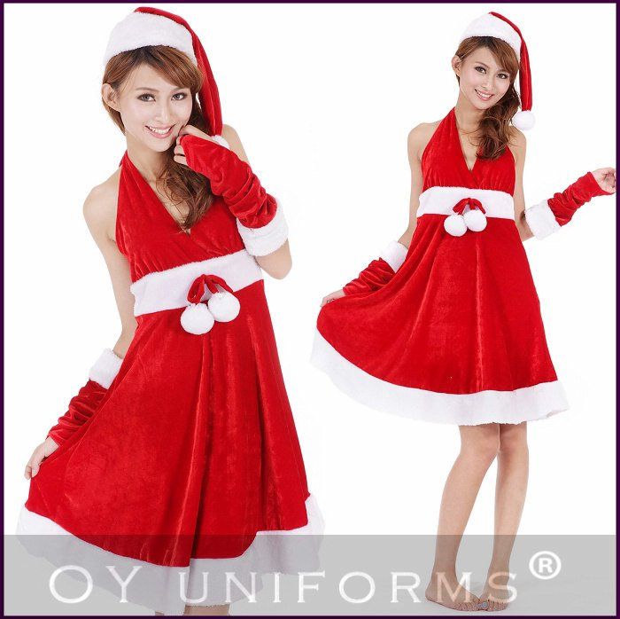 Dropshipping Sexy Adult Christmas Costumes Festival Suit for Girls