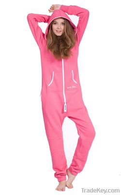 Onesie Hooded Jumpsuit All In One Pyjama