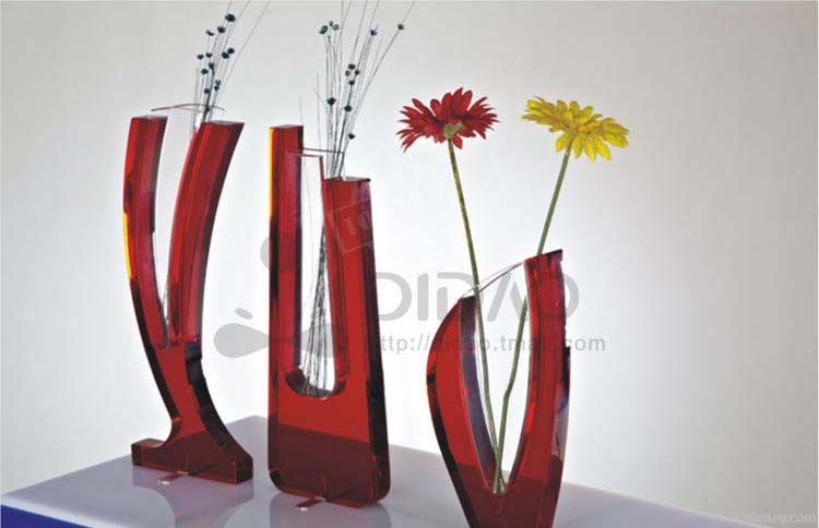 Acrylic Vase U Style