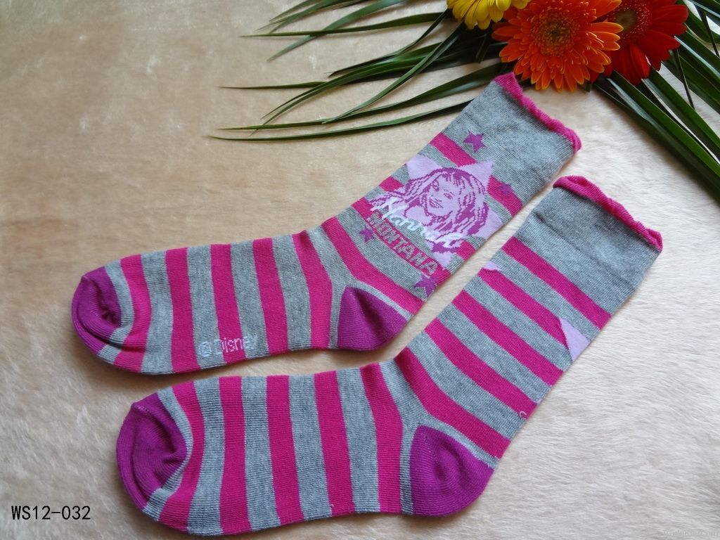 Cotton Women Socks(Cartoon combed )