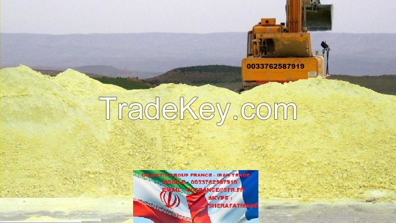 Sulphur 99.99% from IRAN