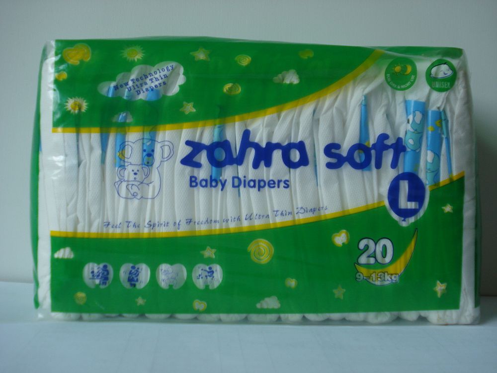 Baby diaper, disposable baby diaper, baby napkin