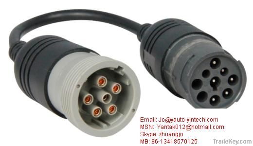 deutsch 9pin male to 6pin cable