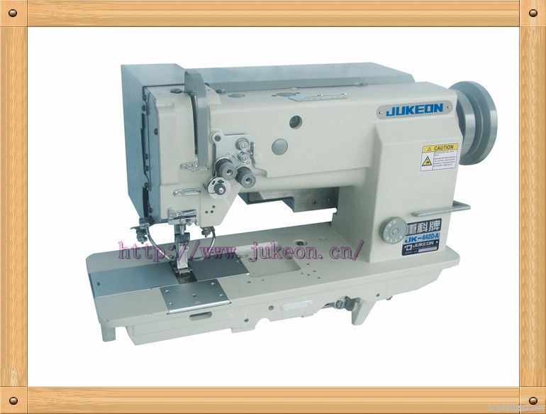 Single-needle long arm cylindrical bed unison feed lockstitch