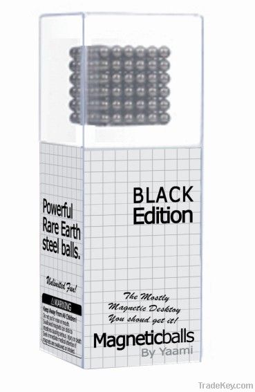 Black Magnet Balls, Neocube D5mm 216PCS/Set