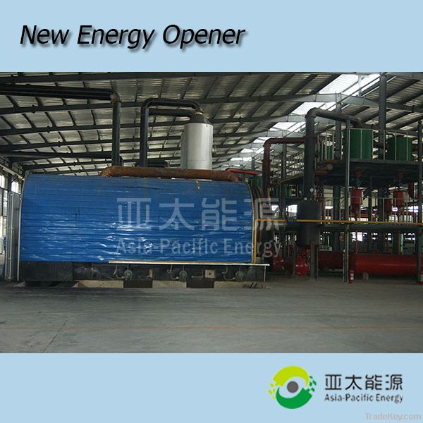 waste tire pyrolysis equipment