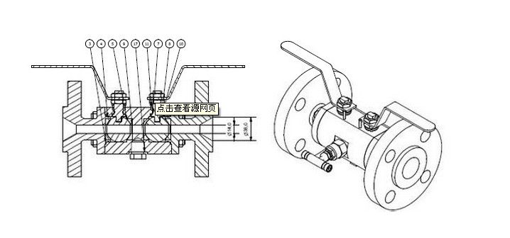 API 6D DUPLEX STAINLESS STEEL FORGED DOUBLE BLEED AND BLOCK BALL VALVE