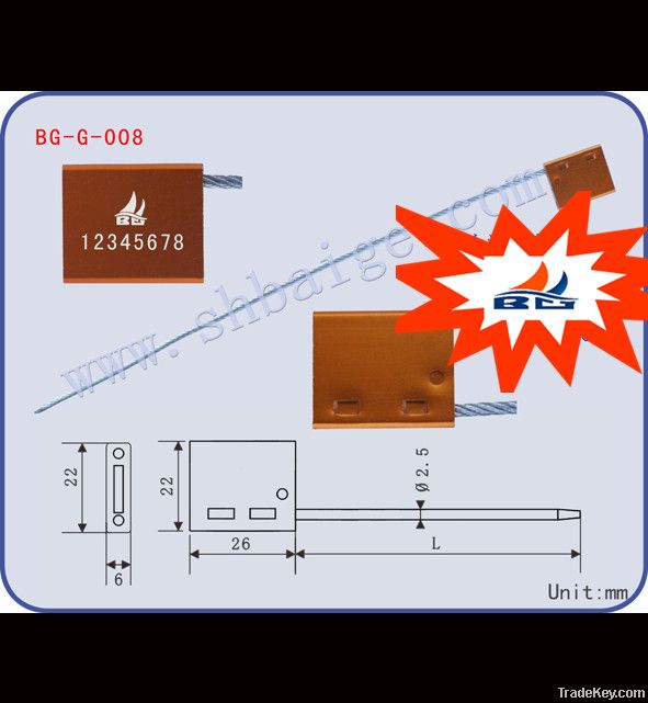 cable security seal BG-G-008