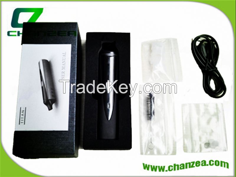 2014 newest huge capacity charmber temprature changeable dry herb vaporizer titan