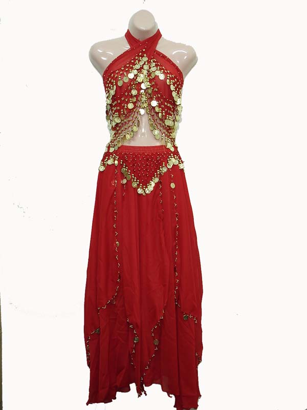 Belly Dance, Dancing Club Wear, Costume, Skirt &amp; Top