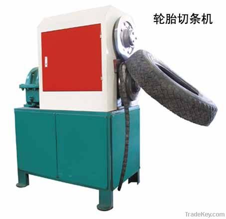 New generation tyre cutting machine