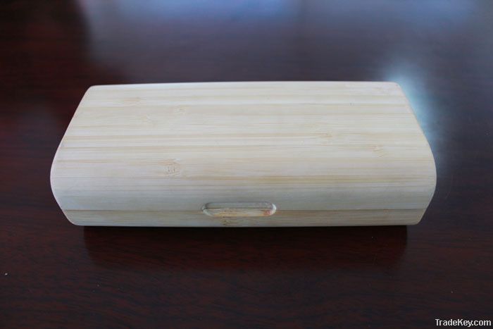 Bamboo glasses case, environmental protection, glasses box, fashion gl