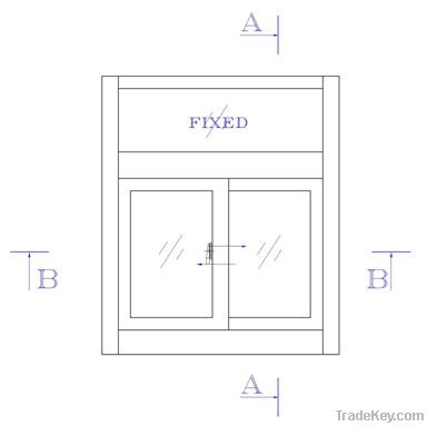 aluminum extruded product of window, door, louver, ladder, solar mount