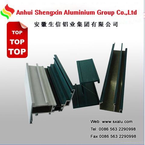 powder coating aluminium door and window extrsion