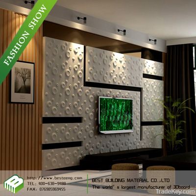 New design 3d wallpaper, DIY decoration embossed