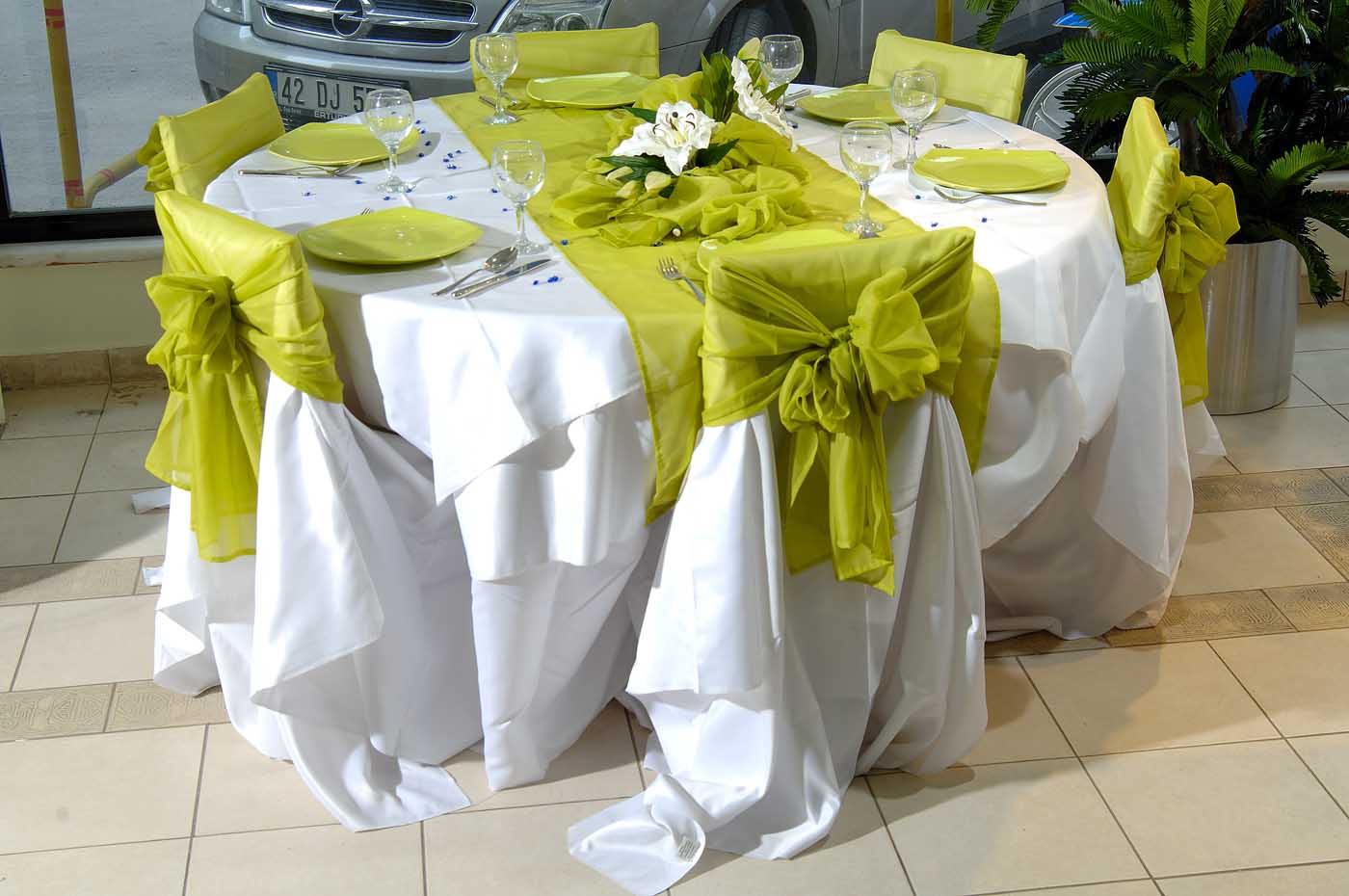 bistro table cloth