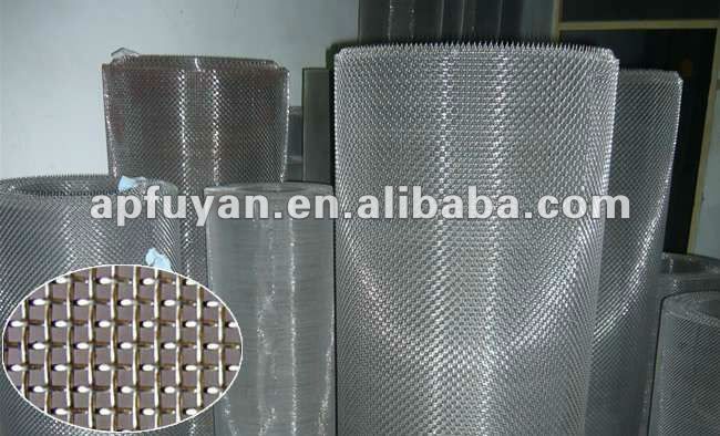 4x4 galvanized square wire mesh