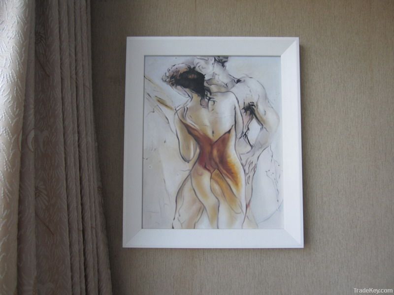 Handpainted Modern Oil Painting Dancing