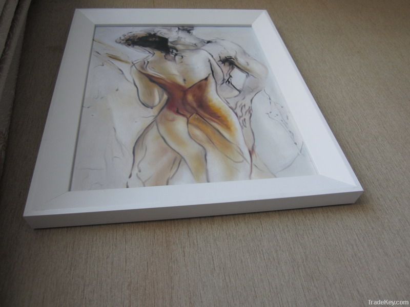 Handpainted Modern Oil Painting Dancing