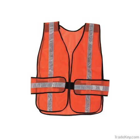 EN471 Class 2, ANSI/ISEA Hi-vis Safety Vest, 100%Polyester Mesh