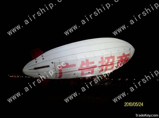 Unmanned Advertising Airship