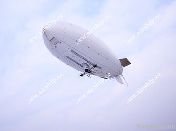 The electric power stringing remote control airship