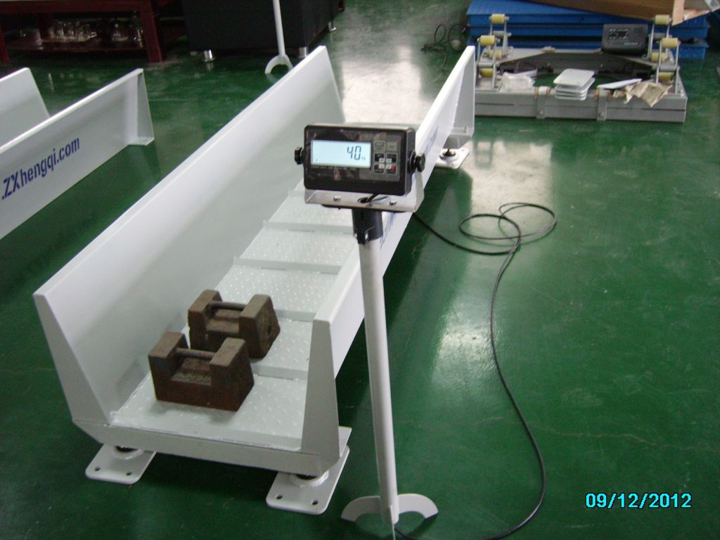 electronic load bar livestock scale