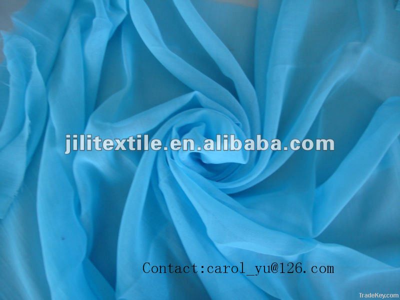 100% polyester Spun voile fabric for scarf/shawls/pareo/dress