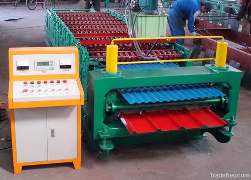 Double Layer Roll Forming Machine