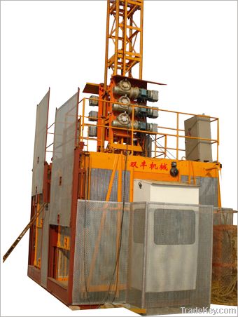 Shuangfeng Construction elevator &amp; matirial hoist