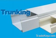 PVC cable trunking