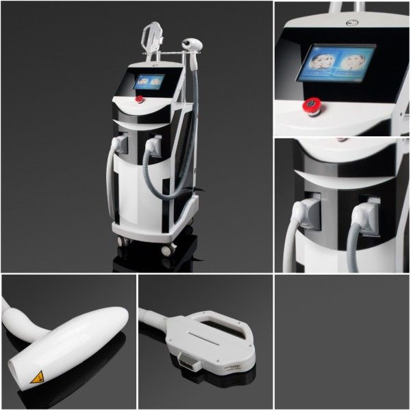 IPL Machine Combined E-Light ,Cavitation,RF and ND YAG Laser for Tattoo Removal