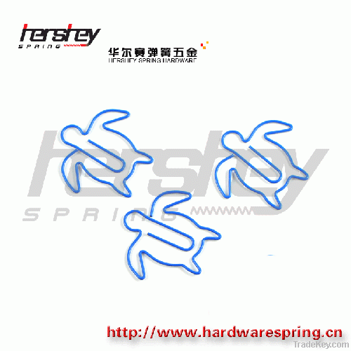 Various kinds of spring steel paper clips