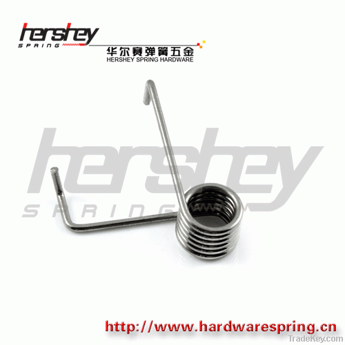 Clip torsion spring