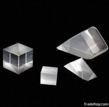 Optical glass prism, wedge prism, powell prism with coatings