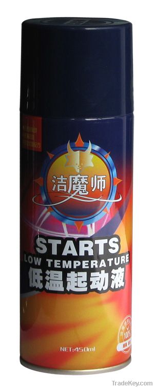 Low temperature start-up liquid / start-up liquid