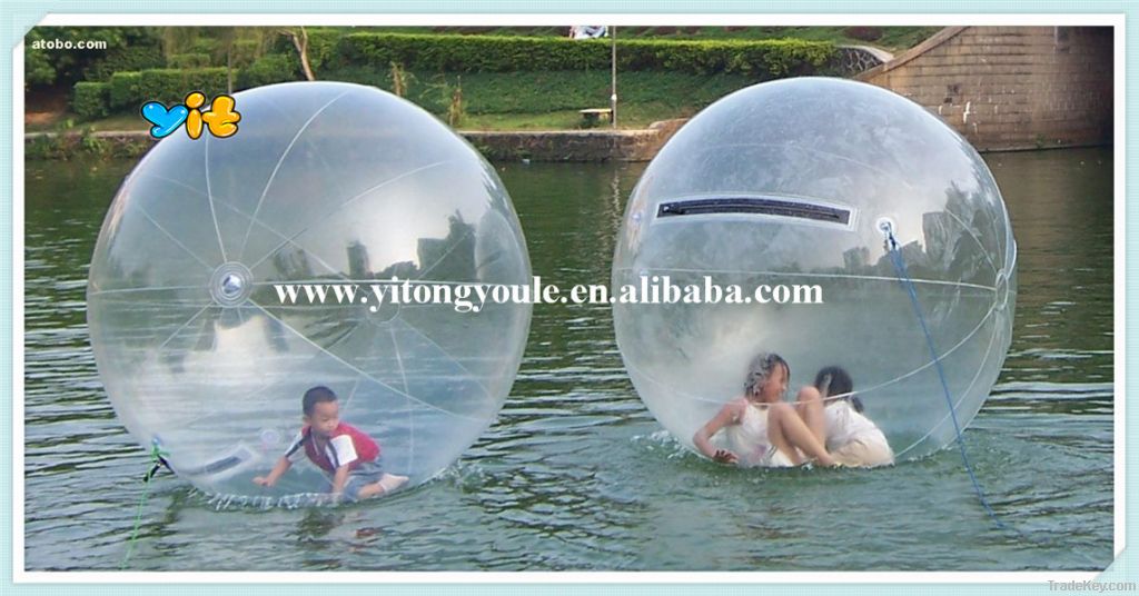 inflatable water walking ball, human hamster ball, aqua ball