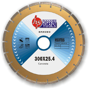 diamond tools, diamond saw blades, brazed diamond saw blades