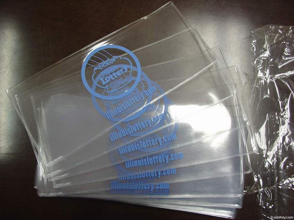 plastic holder sleeve