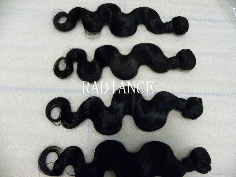 unprocessed  brazilian vigin remy hair body wave