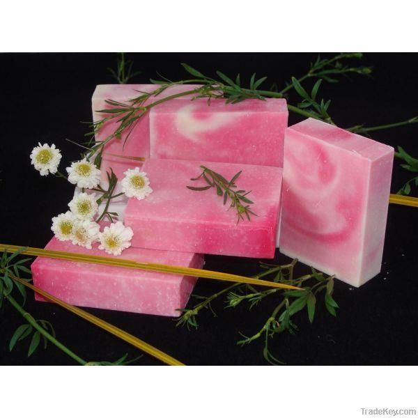 Pinky Swirls Handmade Soap: