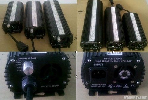 400W 600W 1000W digital ballast with Fan