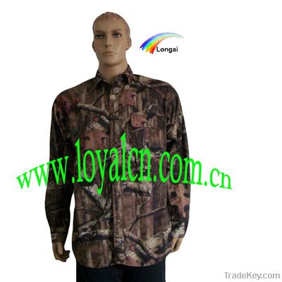 cotton camo hunting shirt