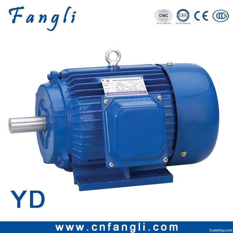 YD series change-pole multi-speed induction motor