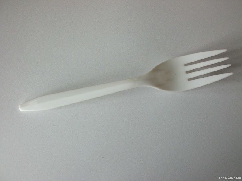 disposable plastic fork