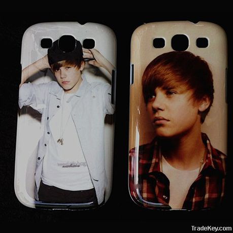 Hard Plastic Singer Justin Bibber Case for Samsung Galaxy I9300 S3