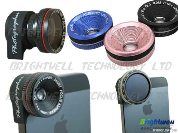 Brightwell set for iphone photo lens 3 in 1