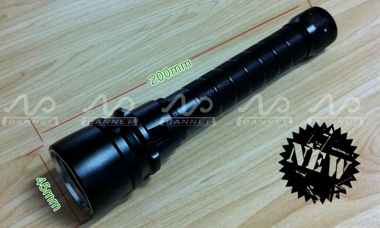 2012 hot sale rechargeble diving flashlight