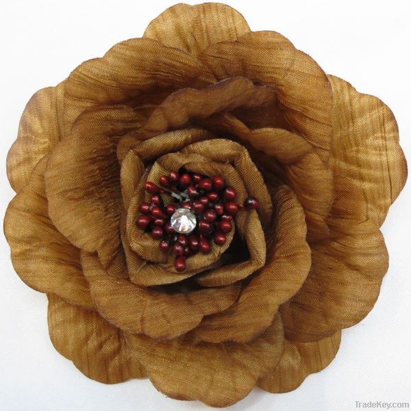 Cheap rose hair flower 120pcs/color wholesale