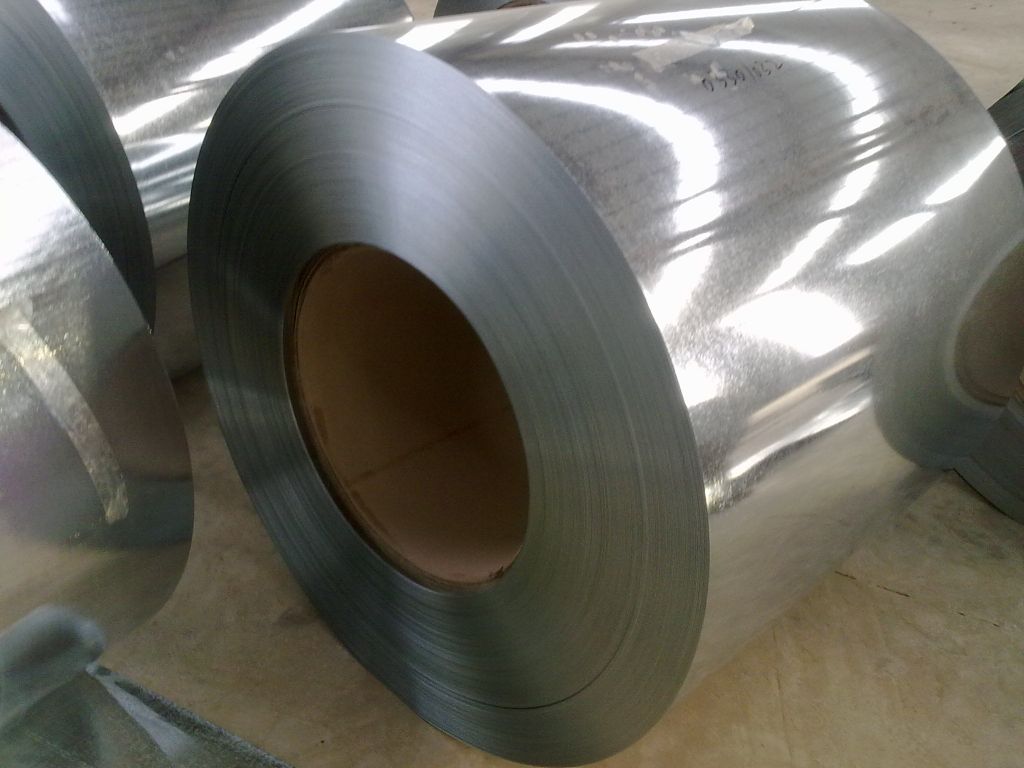 Galvanized steel sheet coils